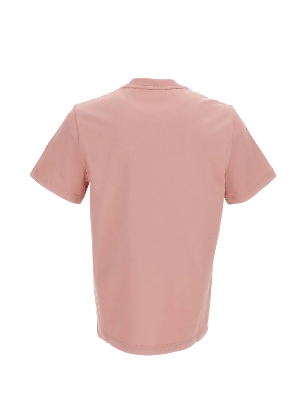 Moncler T-shirt met logoprint Roze