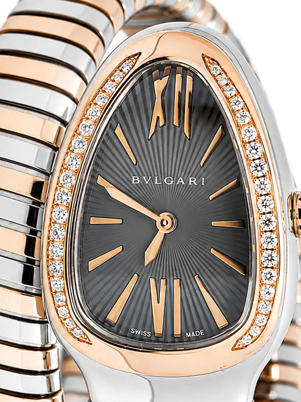 Bvlgari Pre-owned Serpenti Tubogas 35mm Watch in Black, view 2