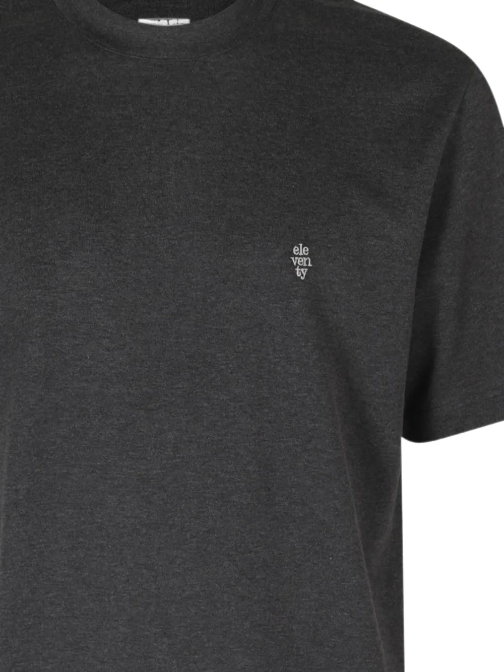 Eleventy T-shirt met ronde hals Grijs