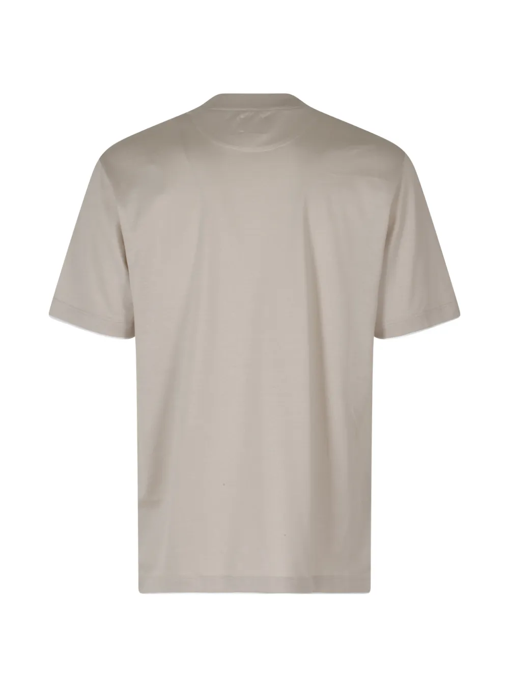 Eleventy layered-effect short-sleeve T-shirt Beige