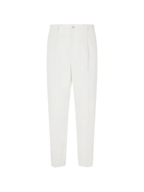 Eleventy pleated-detail tailored trousers