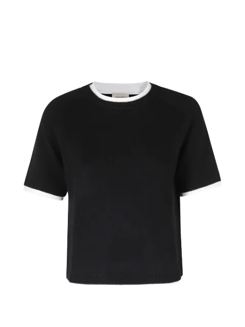 Semicouture suéter con efecto a capas