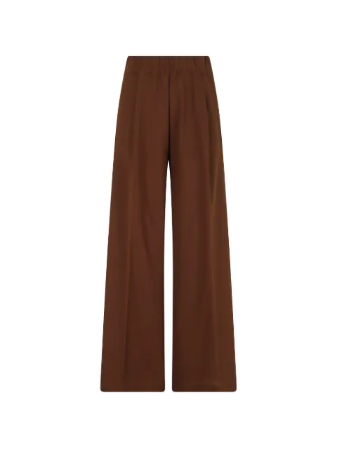 Semicouture Pantaloni Jhonny a gamba ampia con pieghe