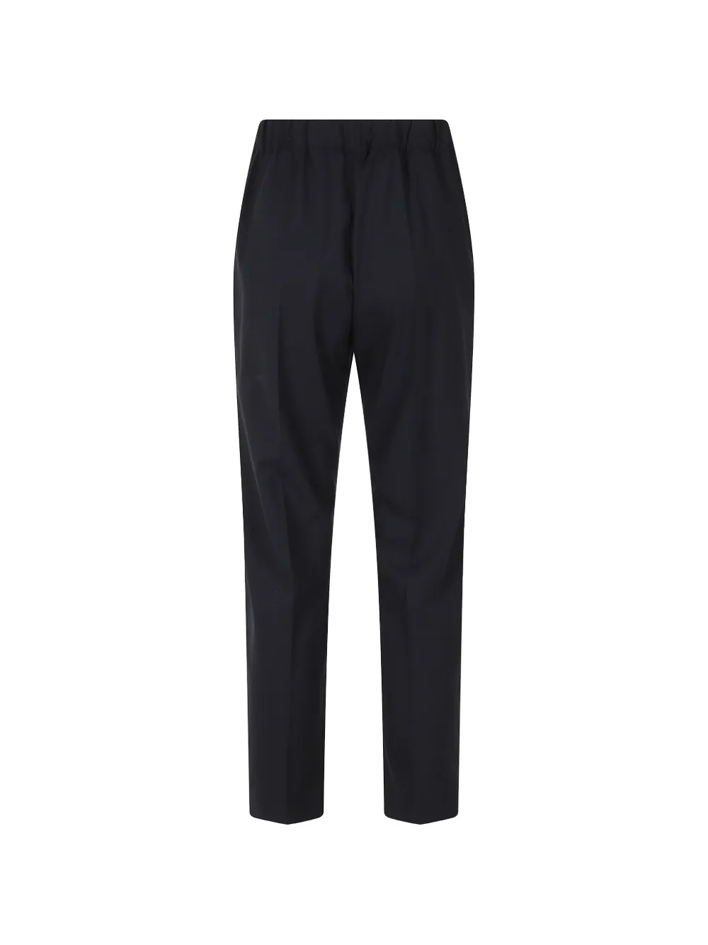 Semicouture Buddy plooibroek met trekkoordtaille Blauw