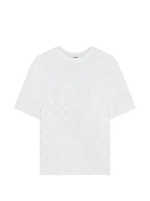 Casablanca T-Shirt mit Monogramm-Print