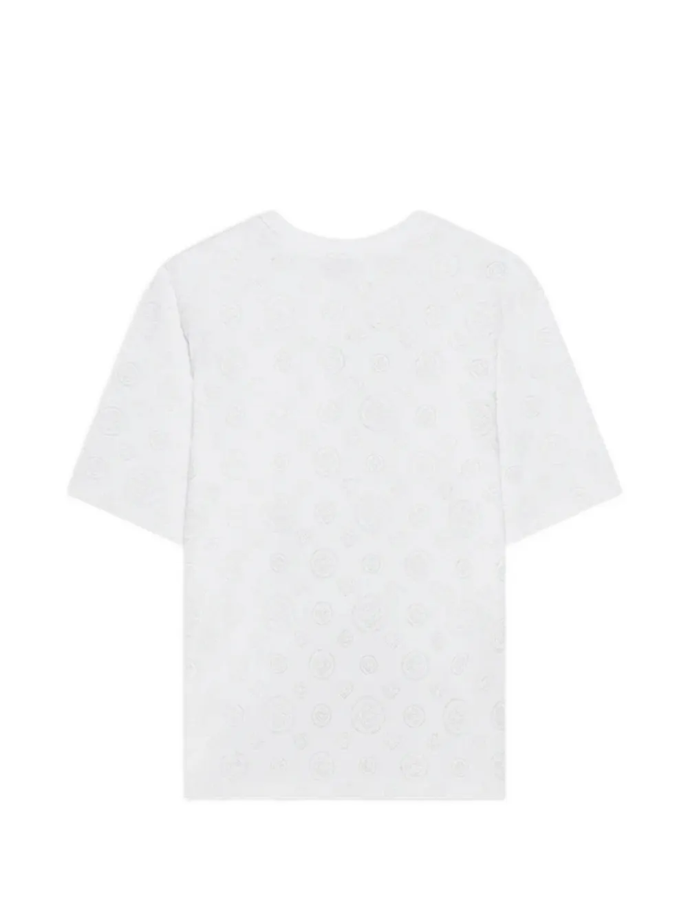 Casablanca Katoenen T-shirt met monogramprint Wit
