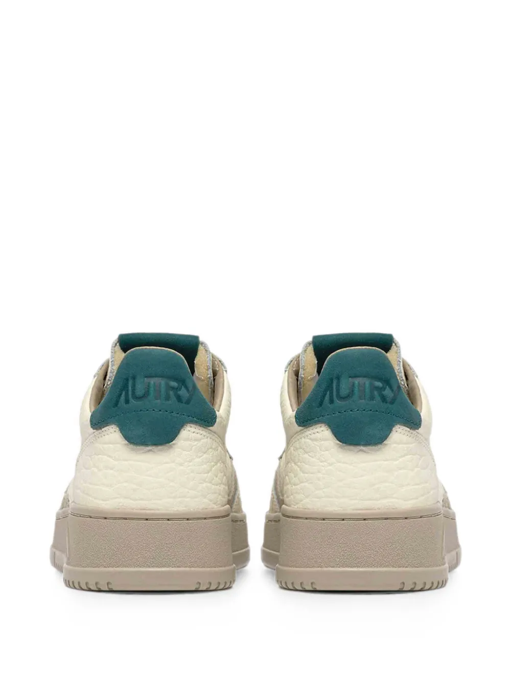 Autry Medalist leather sneakers Beige