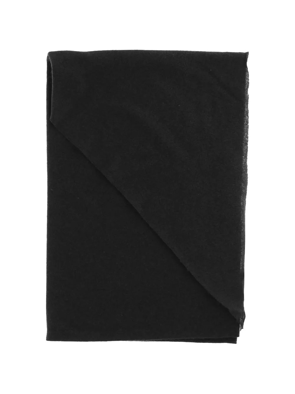 Faliero Sarti triangular cashmere scarf - Nero