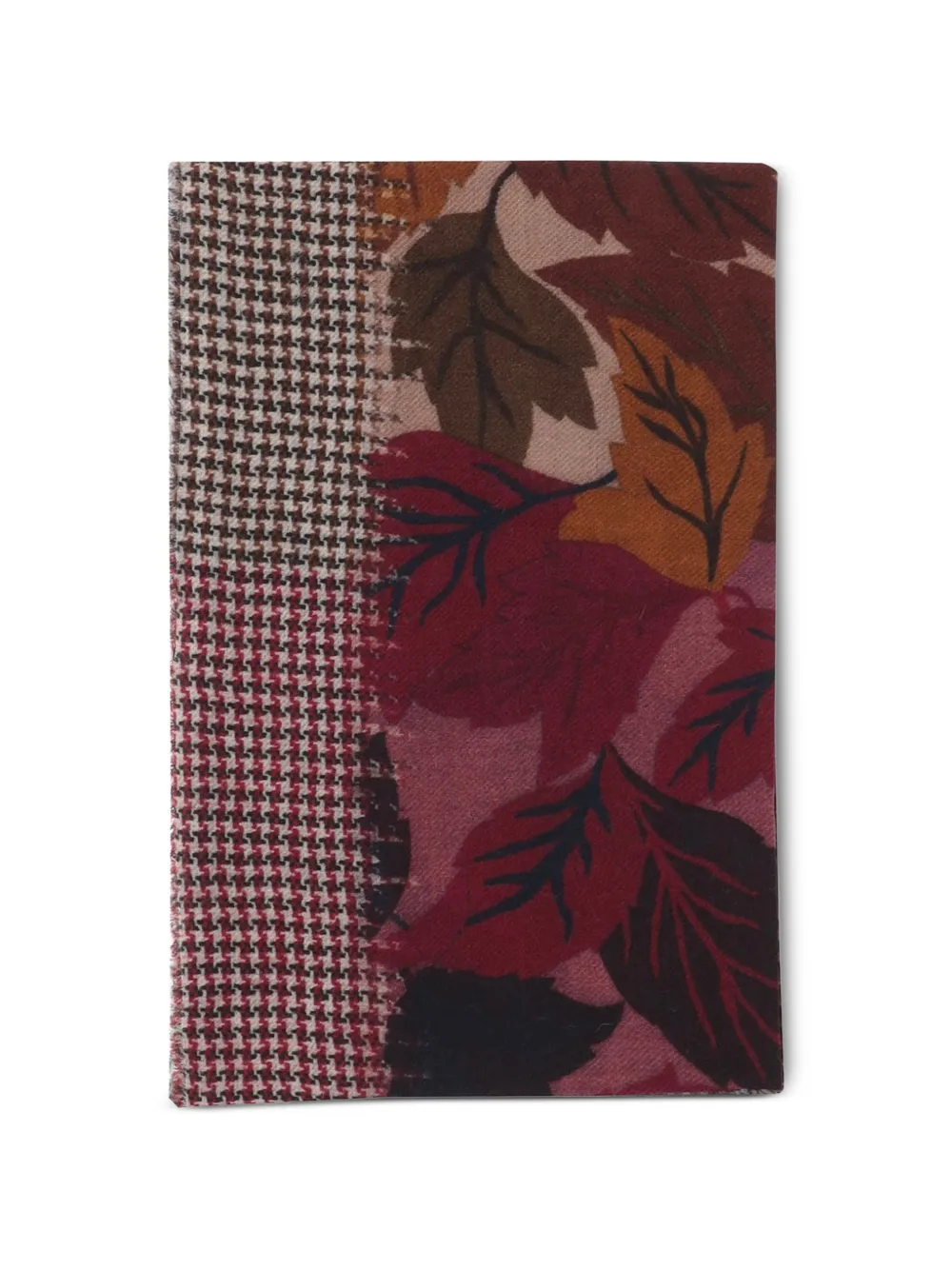 Faliero Sarti houndstooth-print scarf - Rosso