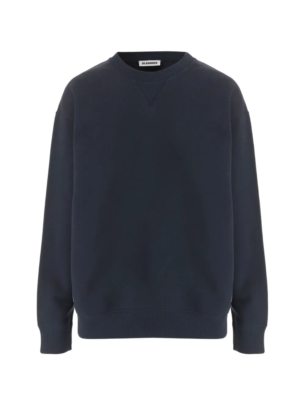 Jil Sander logo-print sweatshirt - Blu