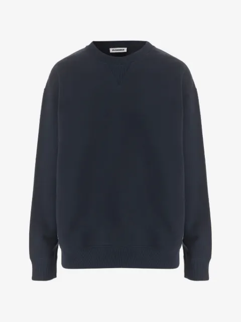 Jil Sander Sweatshirt mit Logo-Print