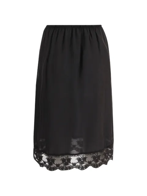 The Garment Mini-rok met afwerking van kant