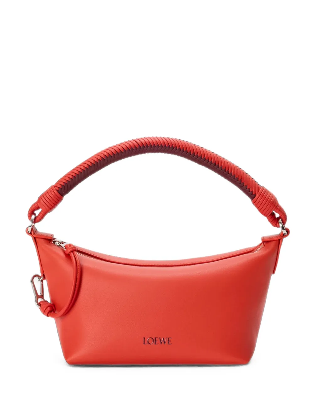 LOEWE mini Cala braided-handle leather tote bag