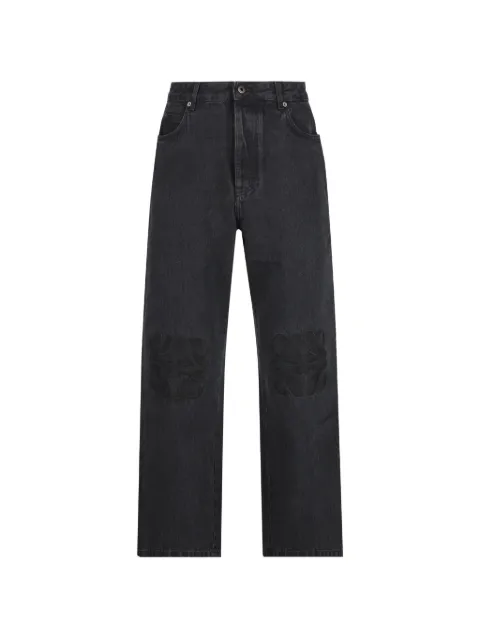 LOEWE Anagram-embroidered jeans