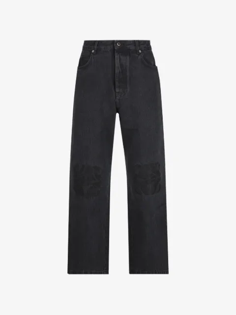 LOEWE Anagram-embroidered jeans