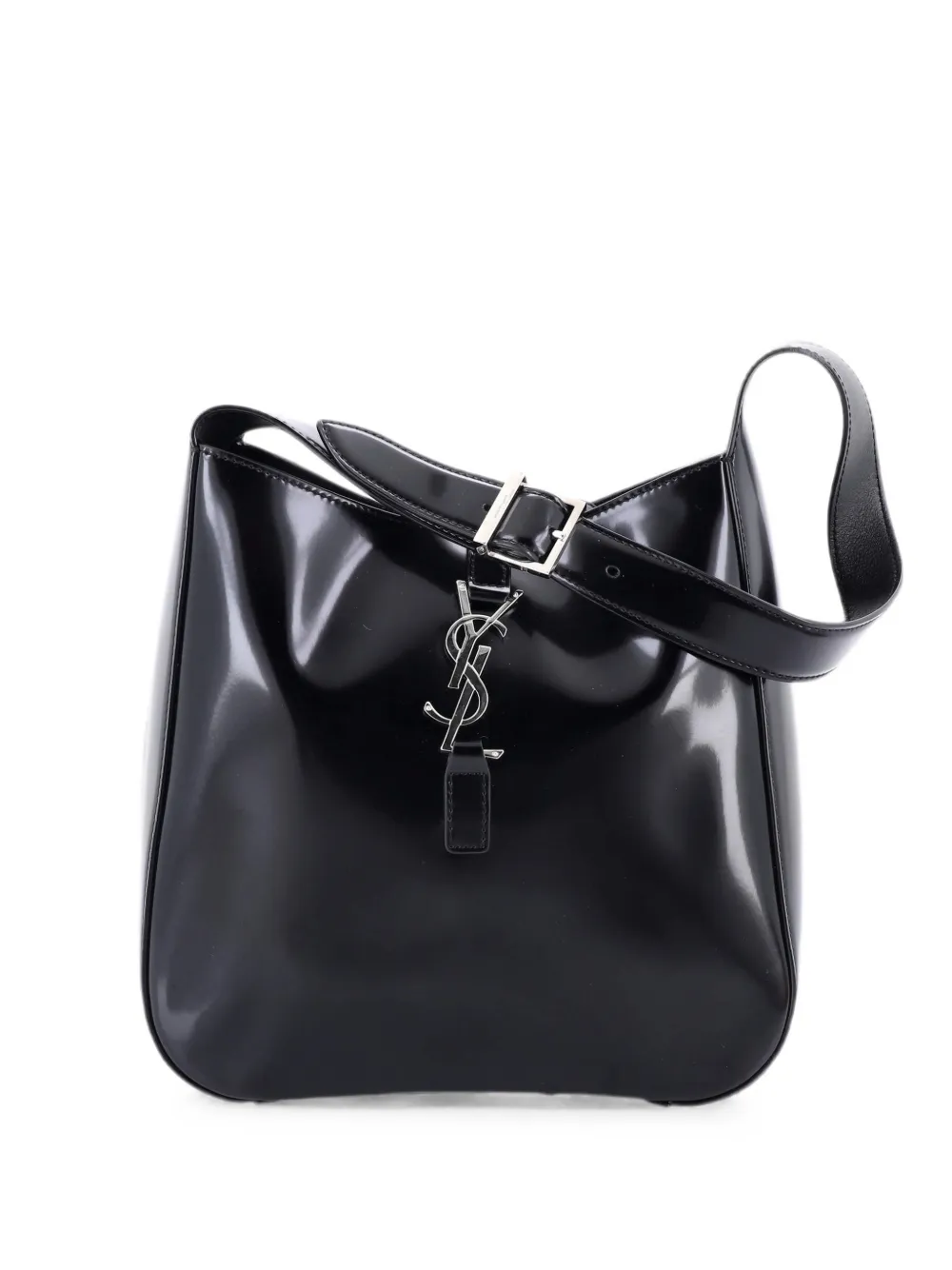 Saint Laurent Pre-Owned Borsa passepartout Le 5 a 7 Supple piccola in pelle - Nero
