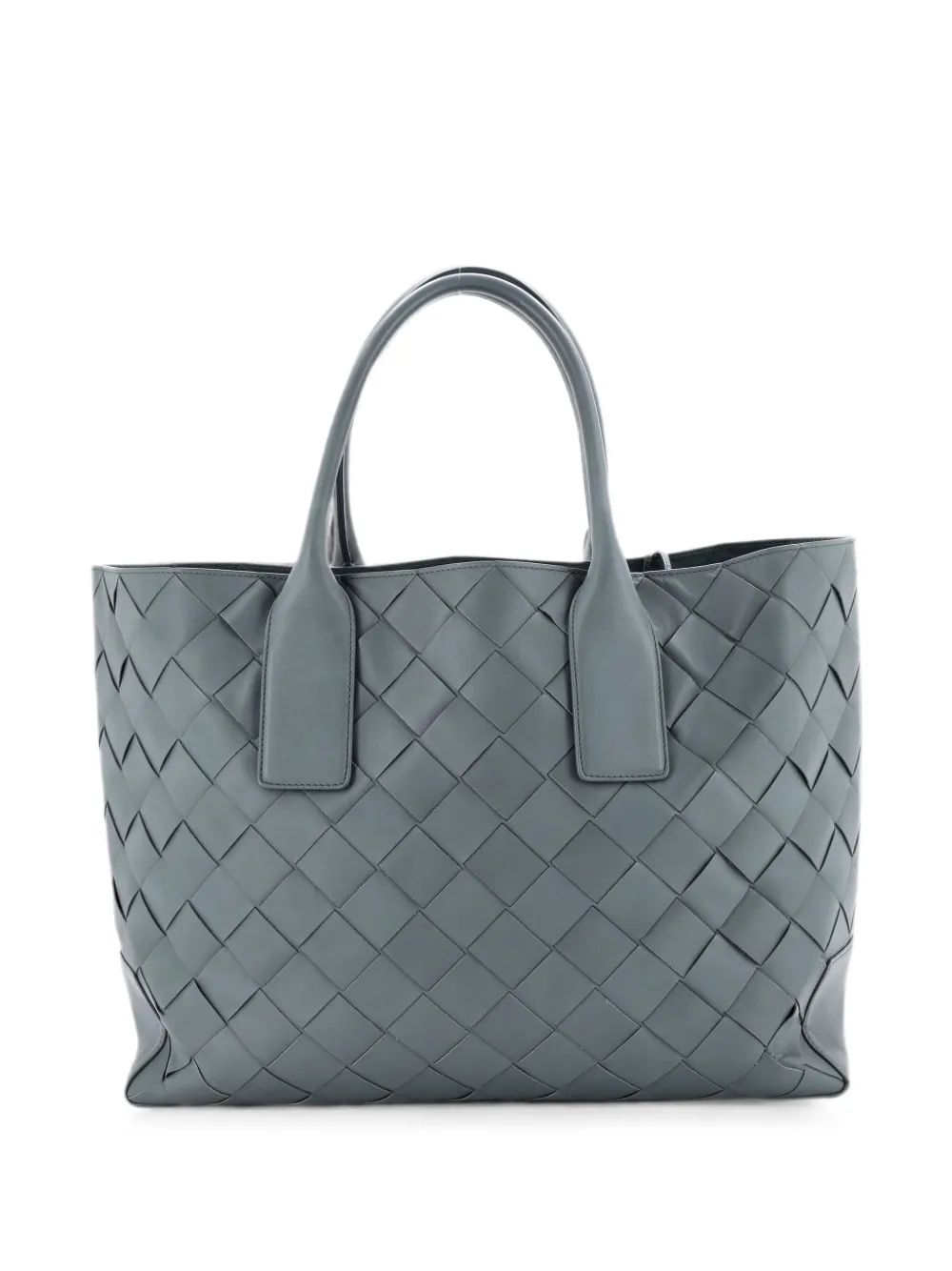 Bottega Veneta Pre-Owned Borsa tote Open Maxi Intrecciato - Grigio