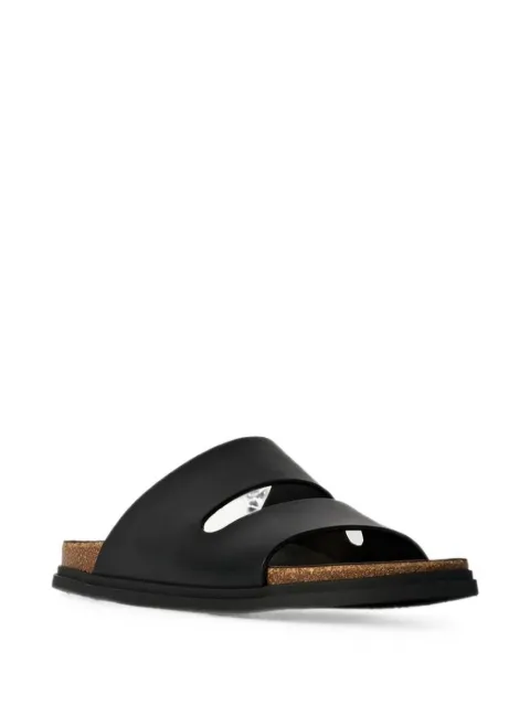 The Row leather band sandals