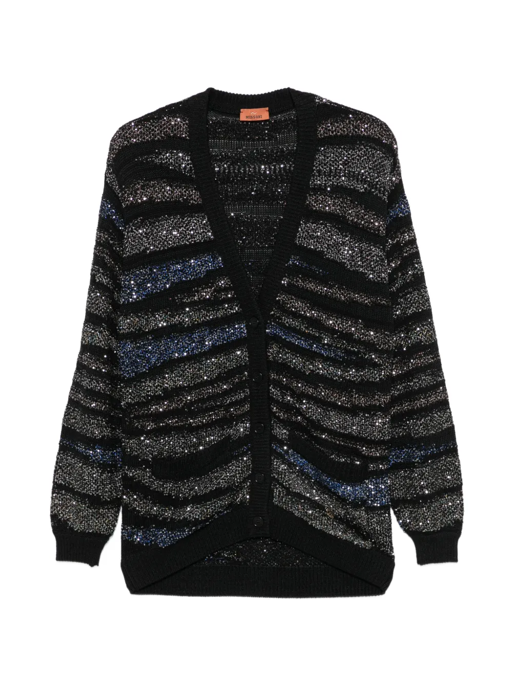 Missoni Kids sequin-embellished cardigan - Nero