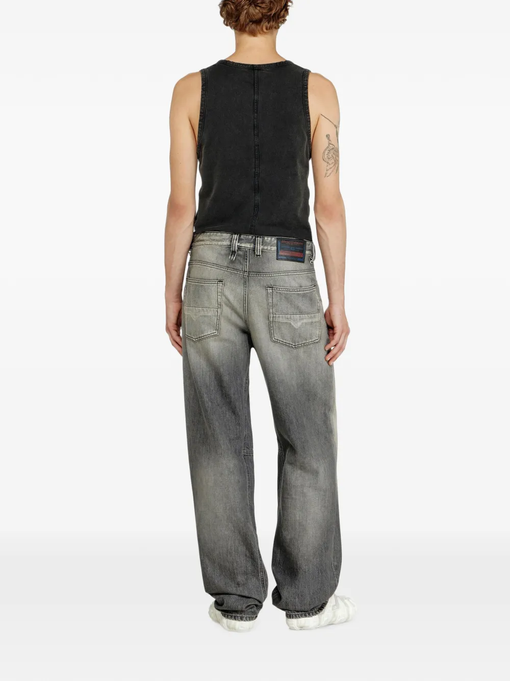 Diesel 2001 D-Macro katoenen jeans Grijs