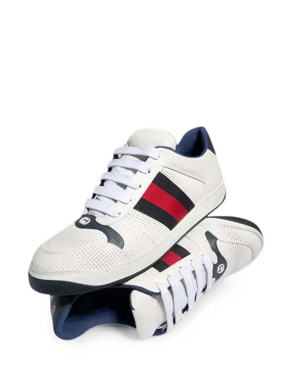 Gucci スクリーナー スニーカー | ホワイト | FARFETCH JP