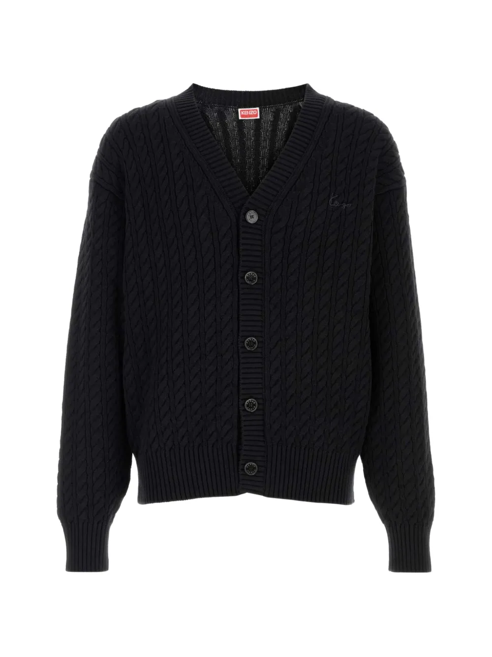 Kenzo cable-knit cardigan - Nero