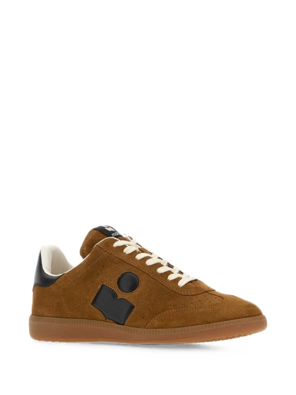 ISABEL MARANT Bryce logo-patch sneakers Bruin