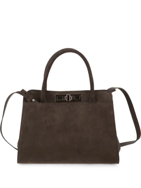 Fabiana Filippi medium suede tote bag