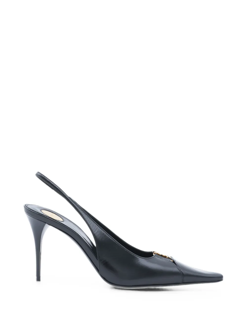 Saint Laurent Babylone Breteuil slingback pumps Zwart