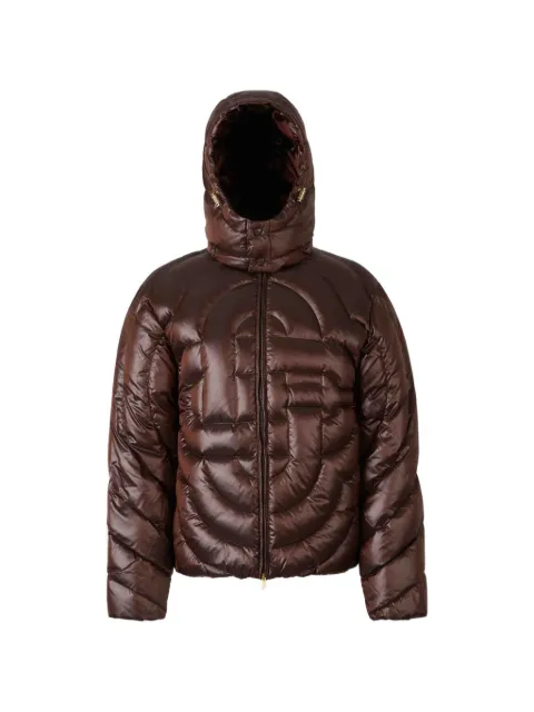 Casablanca quilted hooded jacket