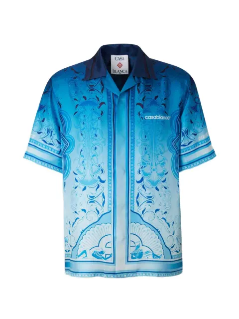 Casablanca Egyptian Rug silk shirt