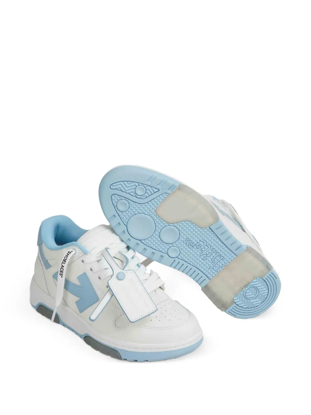 Off-White Out of Office lace-up sneakers Wit