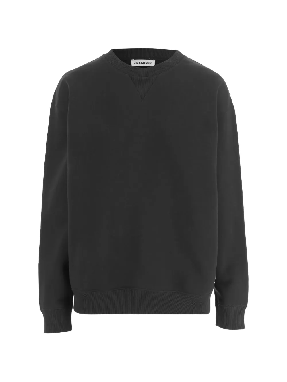 Jil Sander logo-print sweatshirt - Nero