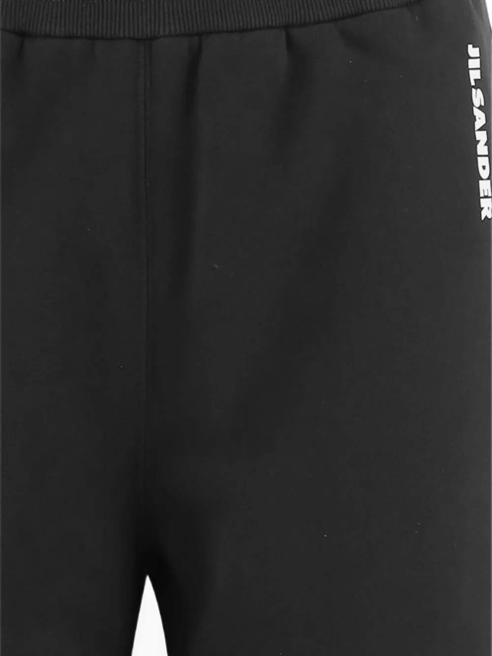 Jil Sander Trainingsbroek met logoprint Zwart