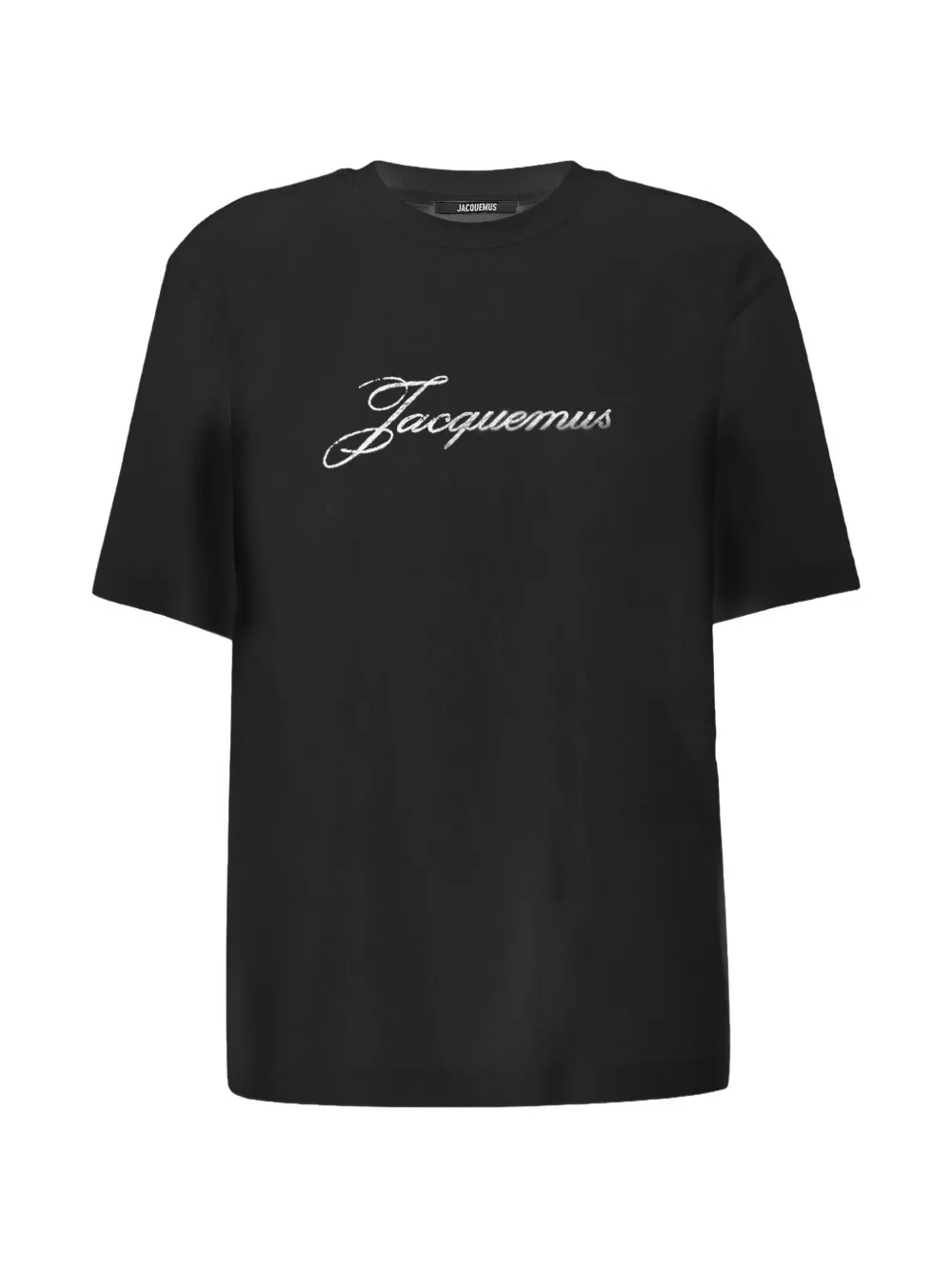 Jacquemus logo-detail short-sleeve T-shirt - Schwarz