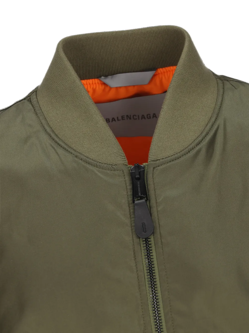 Balenciaga Bomberjack met rits Groen