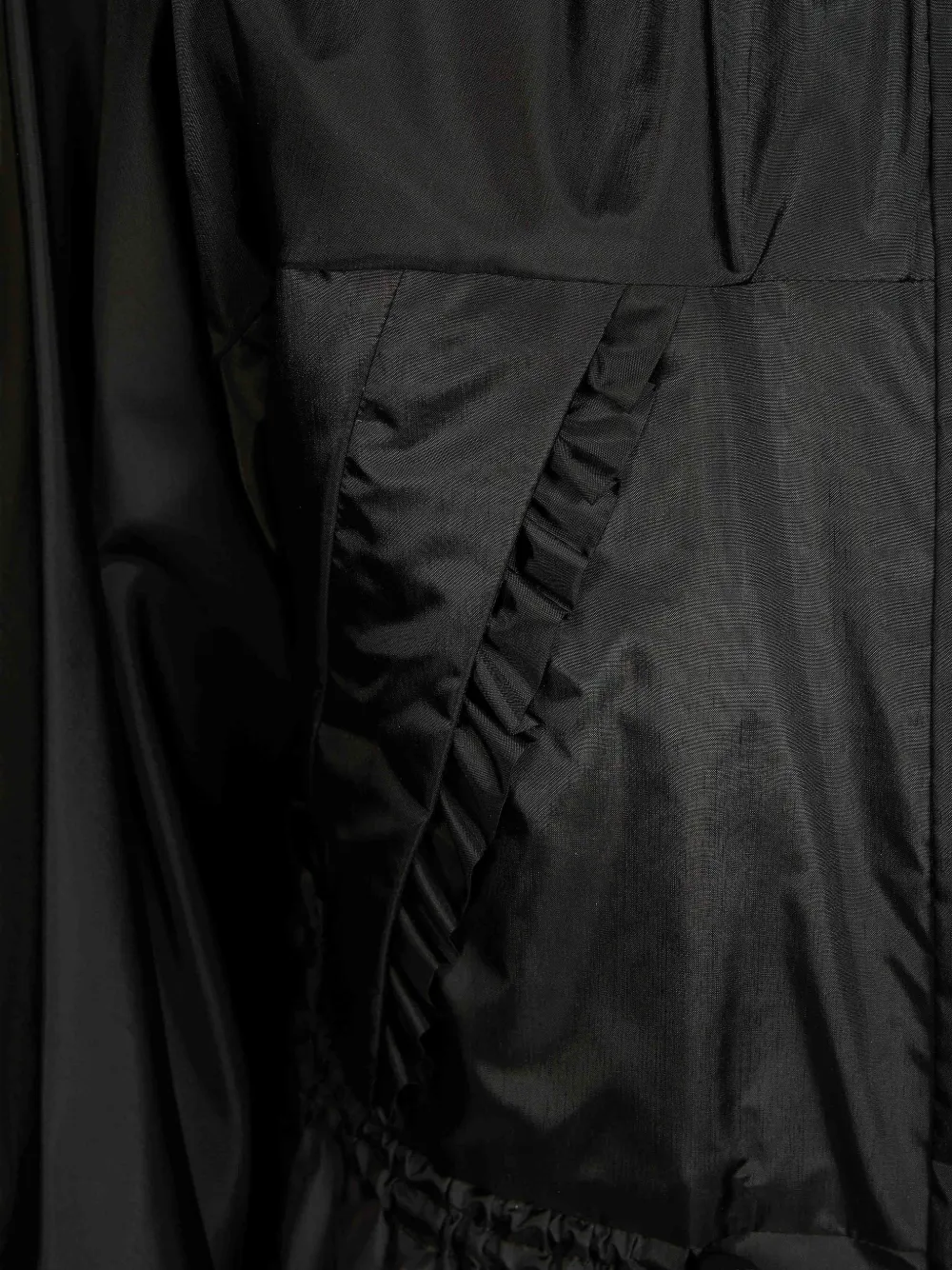 Moncler Imaginaire canvas parka Zwart