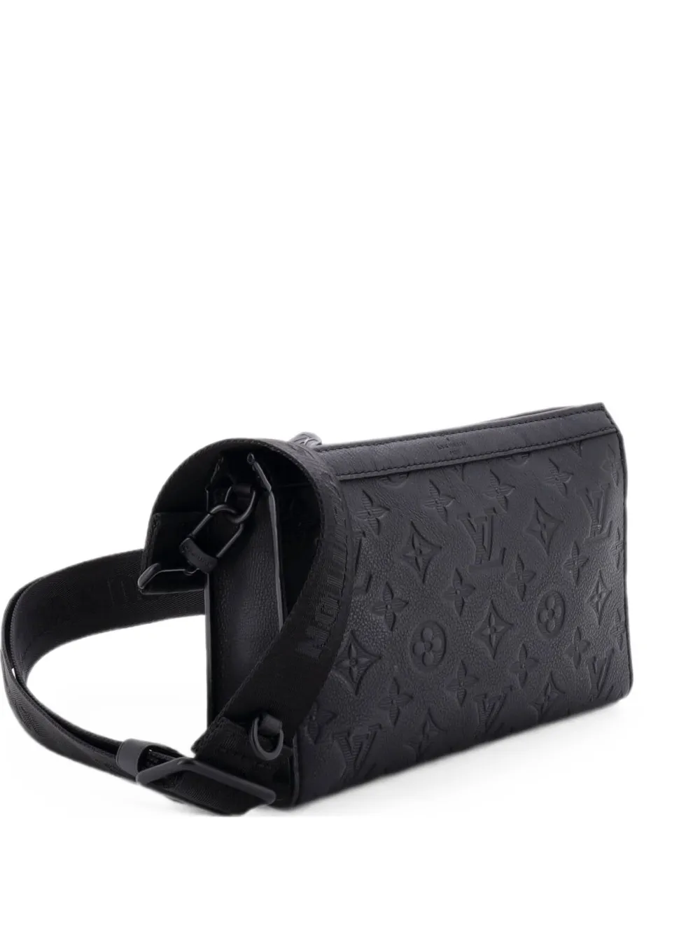 Louis Vuitton Pre-Owned Duo Monogram Shadow Umhängetasche - Schwarz
