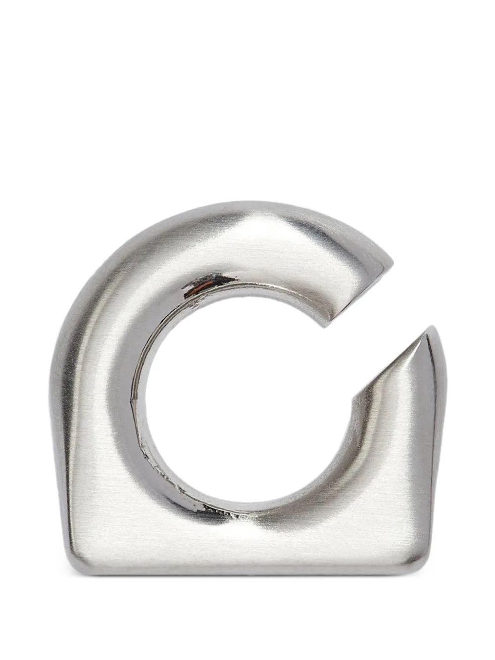 Rick Owens Prong ear cuff - Argento