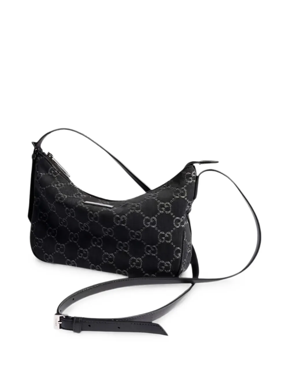 Gucci Kleine Lady Lunetta schoudertas Zwart