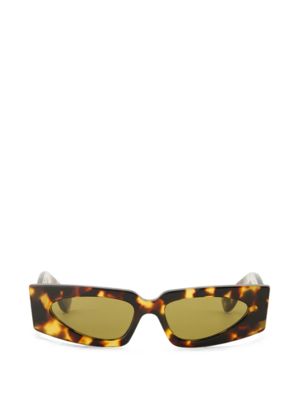 Valentino Garavani VLogo Signature tortoise-shell sunglasses - Marrone
