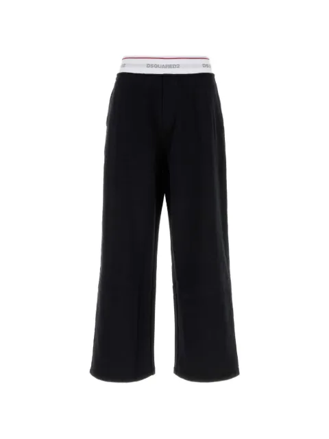 DSQUARED2 logo-waistband jersey track pants