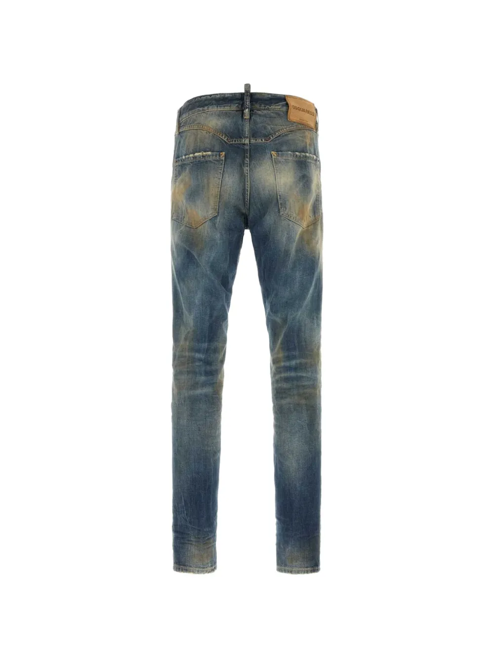 DSQUARED2 Teddy gerafelde jeans Blauw