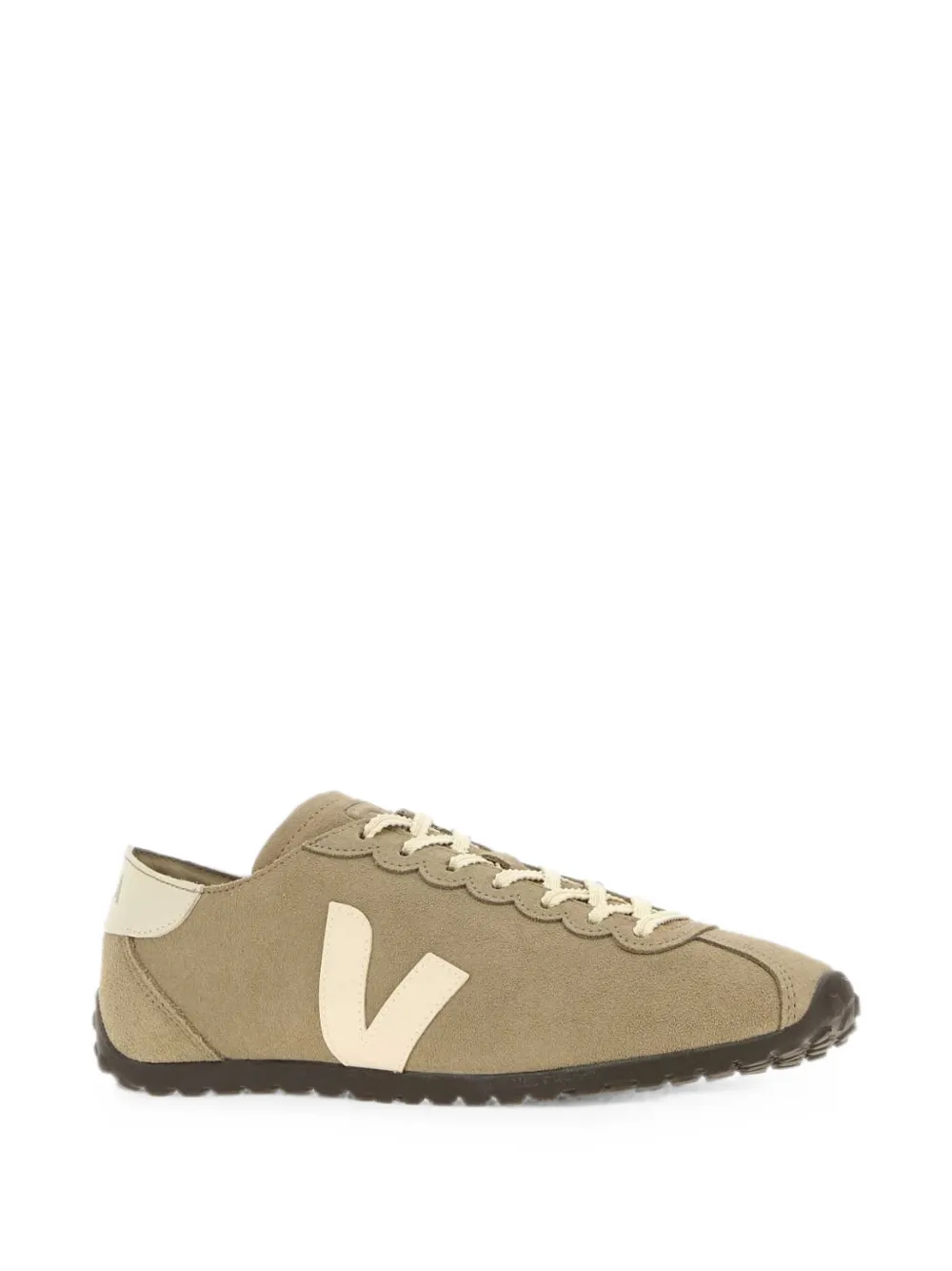 VEJA Cateyes V-logo suede sneakers Beige