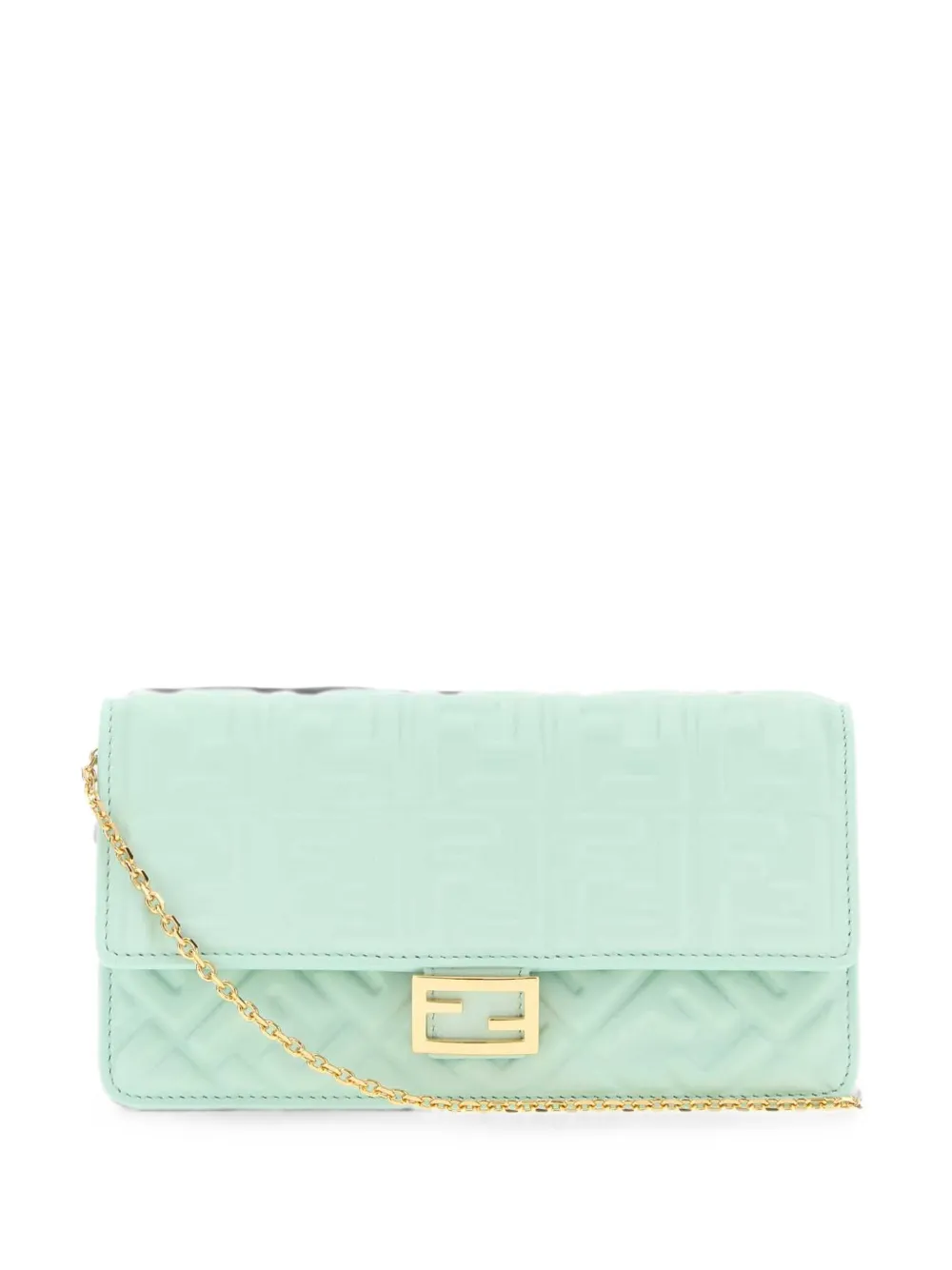 FENDI Baguette FF shoulder bag - Verde