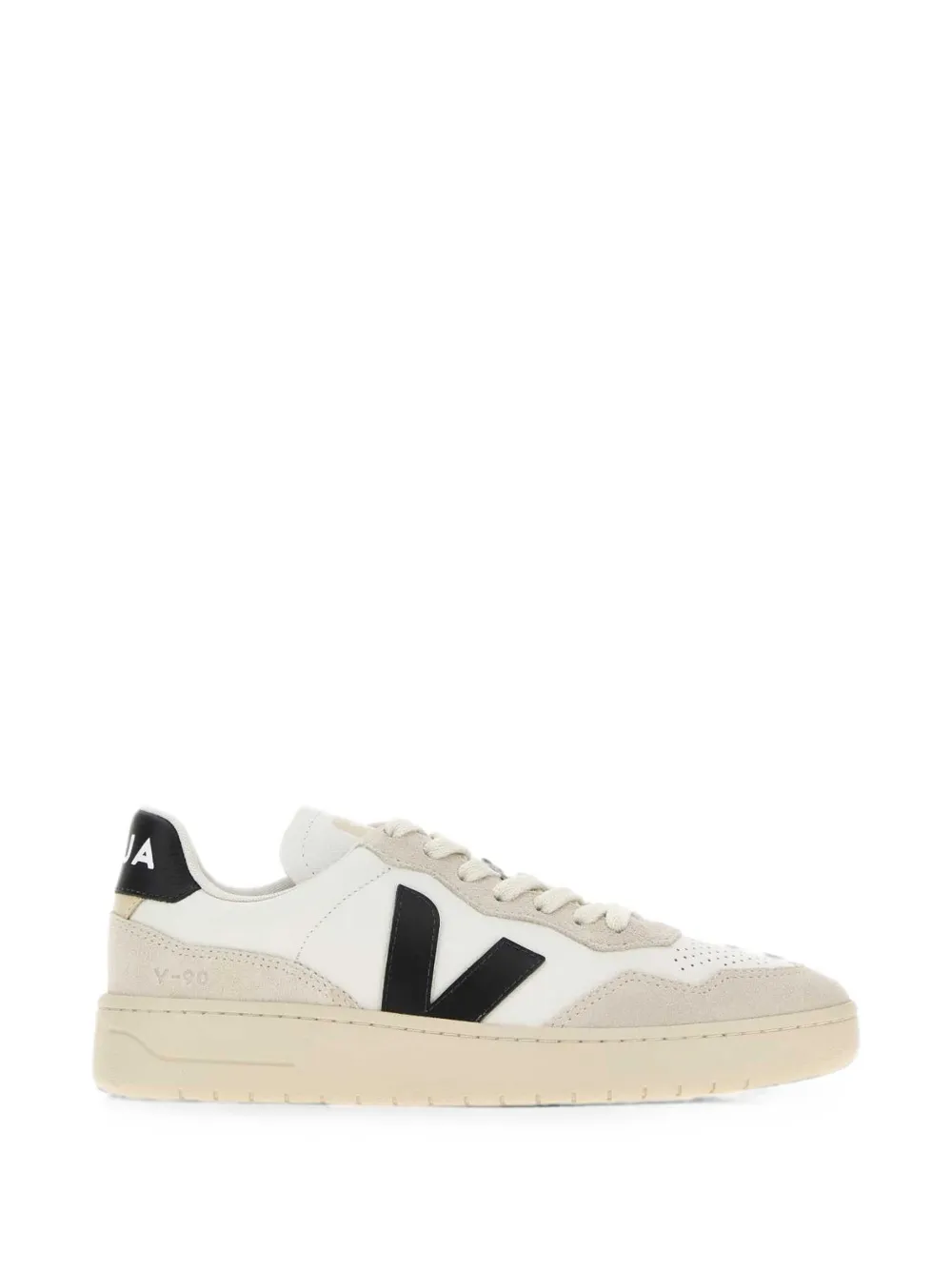VEJA V-90 leather sneakers Wit