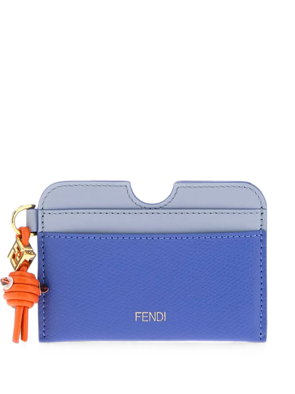 FENDI FF Diamonds card holder - Blu