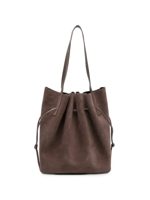 Yuzefi Scallop drawstring-closure tote bag