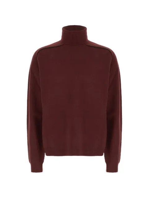 Maison Margiela contrast-trim roll-neck sweater