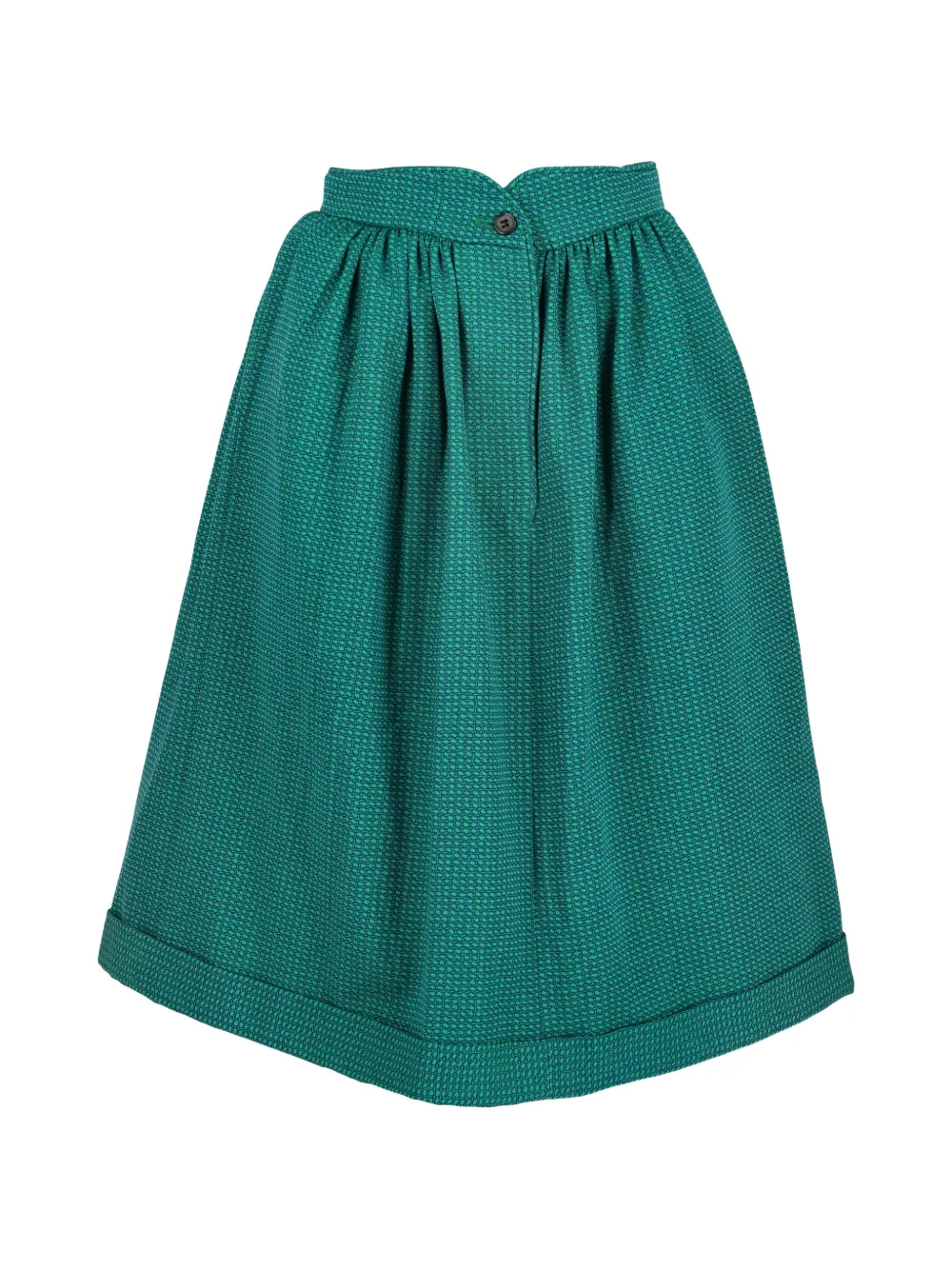 Giorgio Armani Pre-Owned patterned A-Line mini skirt - Grün